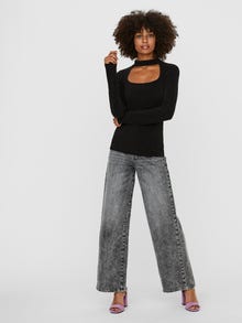 Vero Moda VMEMMY Top -Black - 10245304