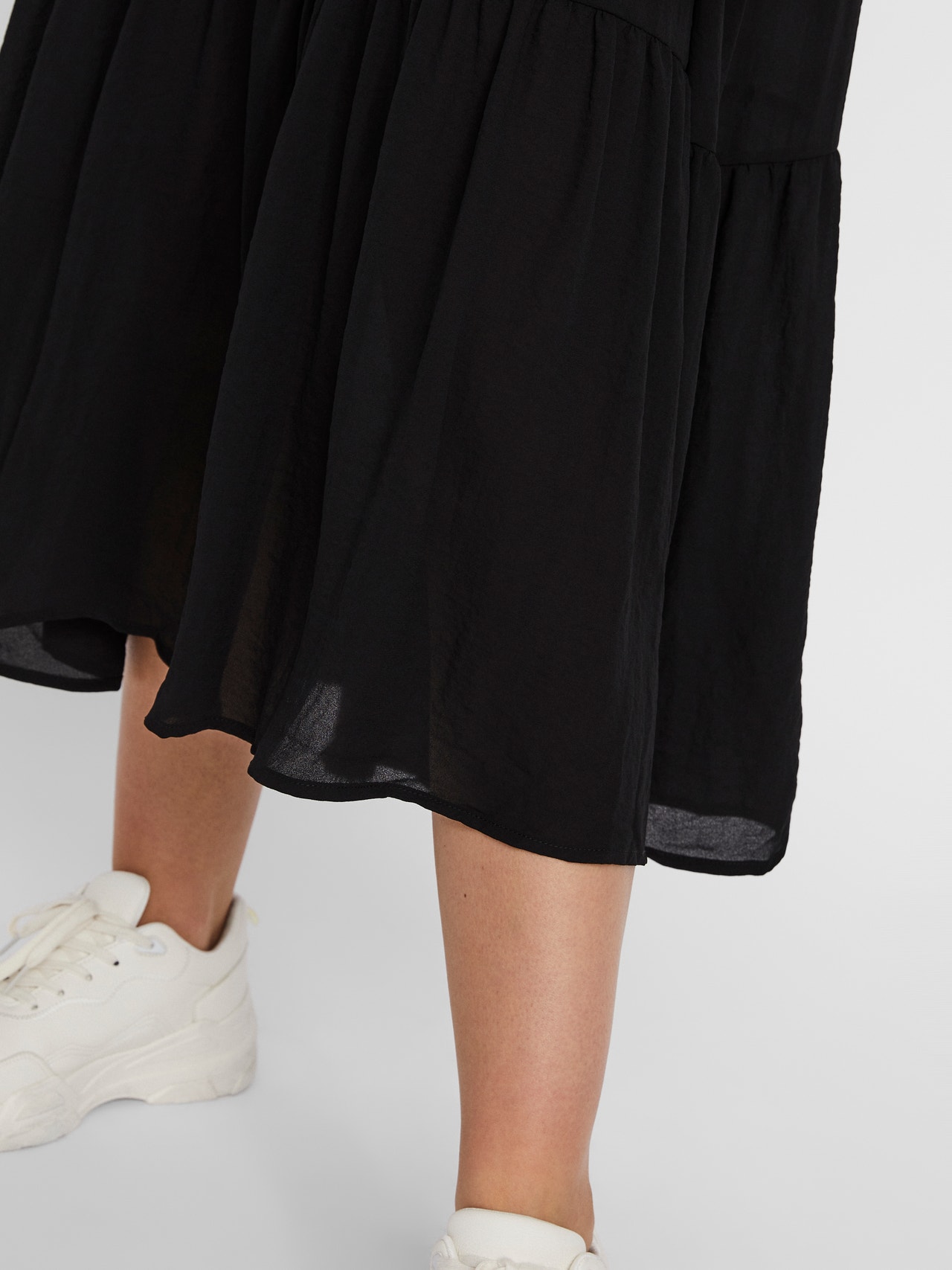 Vero Moda VMZIGGA Langes Kleid -Black - 10245854