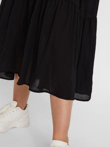 Vero Moda VMZIGGA Langes Kleid -Black - 10245854
