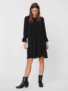 Vero Moda VMZIGGA Kort klänning -Black - 10245857