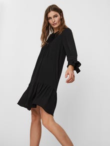 Vero Moda VMZIGGA Kort klänning -Black - 10245857