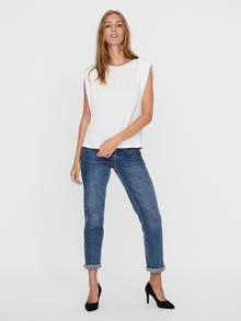 Vero Moda VMEMELY T-shirts -Cloud Dancer - 10246131
