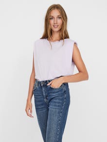 Vero Moda VMEMELY T-shirts -Pastel Lilac - 10246131