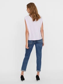 Vero Moda VMEMELY T-shirts -Pastel Lilac - 10246131