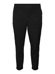 Vero Moda VMMAYA Mid waist Trousers -Black - 10246292