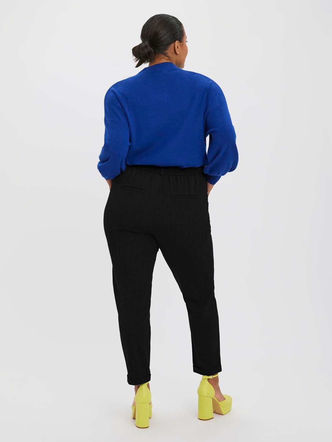 Vero Moda VMMAYA Średnia talia Spodnie -Black - 10246292