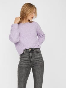Vero Moda VMROSA Pullover -Pastel Lilac - 10246352