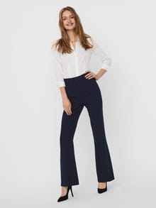 Vero Moda VMALIA Taille haute Pantalons -Navy Blazer - 10246696