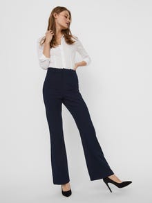 Vero Moda VMALIA Taille haute Pantalons -Navy Blazer - 10246696