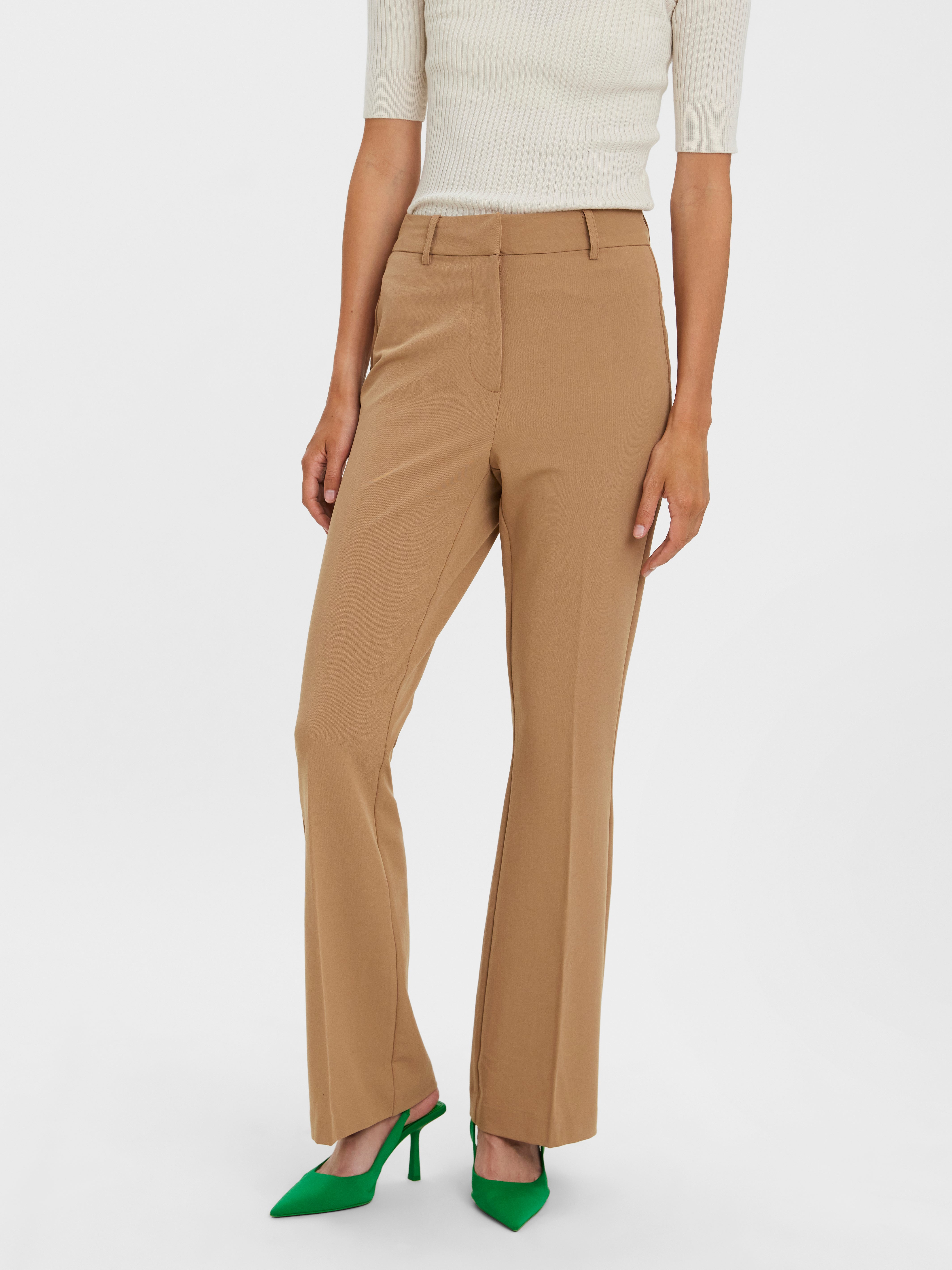 Lisa Tan Fitted Flare Trouser | Coast