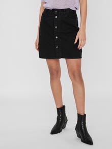 Vero Moda VMHARPER Hohe Taille Rock -Black - 10246850