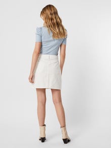 Vero Moda VMHARPER Hohe Taille Rock -Snow White - 10246850