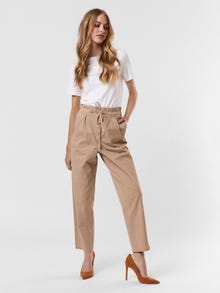 Vero Moda VMEVANY Taille haute Pantalons -Silver Mink - 10246925