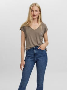 Vero Moda VMFILLI Top -Walnut - 10246928