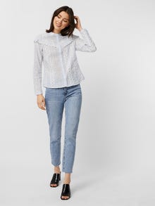 Vero Moda VMNORA Hemd -Snow White - 10246932