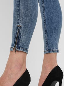 Vero Moda VMTILDE Mid rise Slim Fit Jeans -Light Blue Denim - 10247111