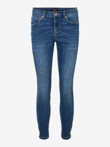 Vero Moda VMTILDE Normaali vyötärö Slim fit Farkut -Medium Blue Denim - 10247112