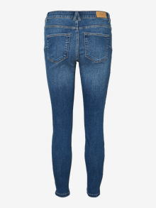 Vero Moda VMTILDE Normaali vyötärö Slim fit Farkut -Medium Blue Denim - 10247112