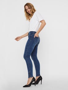 Vero Moda VMTILDE Mid Rise Slim Fit Jeans -Medium Blue Denim - 10247112