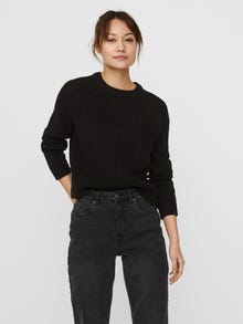 Vero Moda VMLEA Pullover -Black - 10247553