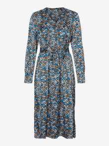 Vero Moda VMLULU Μακρύ φόρεμα -Black - 10247635