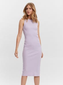 Vero Moda VMLAVENDER Robe longue -Pastel Lilac - 10247662