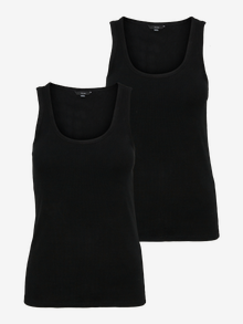 Vero Moda VMJESSICA T-shirts -Black - 10247663