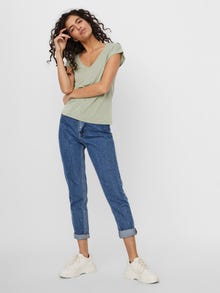 Vero Moda VMFILLI T-shirts -Desert Sage - 10247666