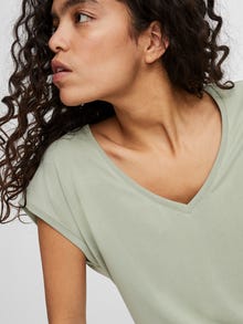 Vero Moda VMFILLI T-shirts -Desert Sage - 10247666