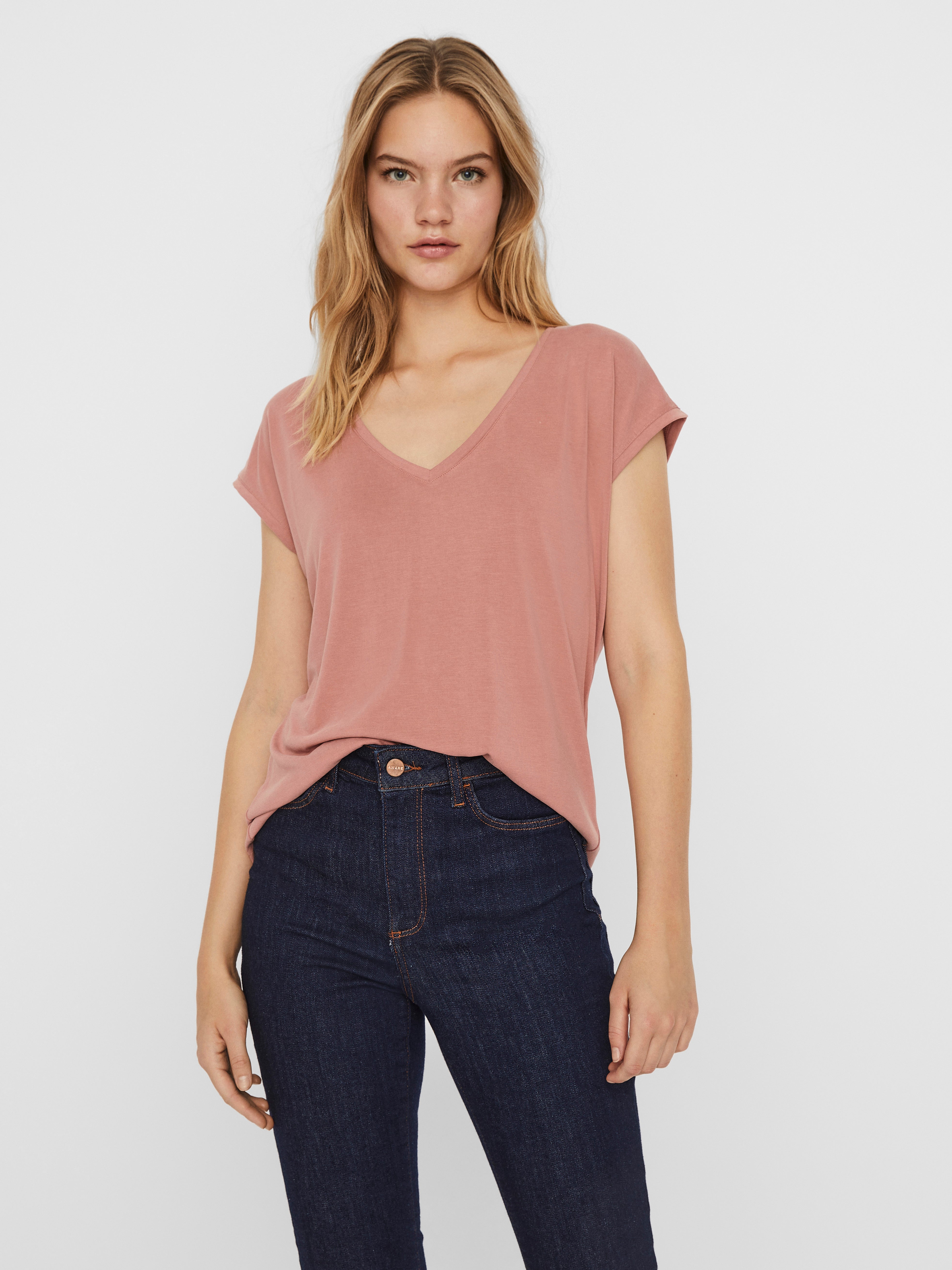 T-shirt | Medium Rose | Vero Moda®