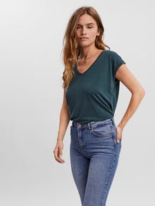 Vero Moda VMFILLI T-Shirt -Sea Moss - 10247666