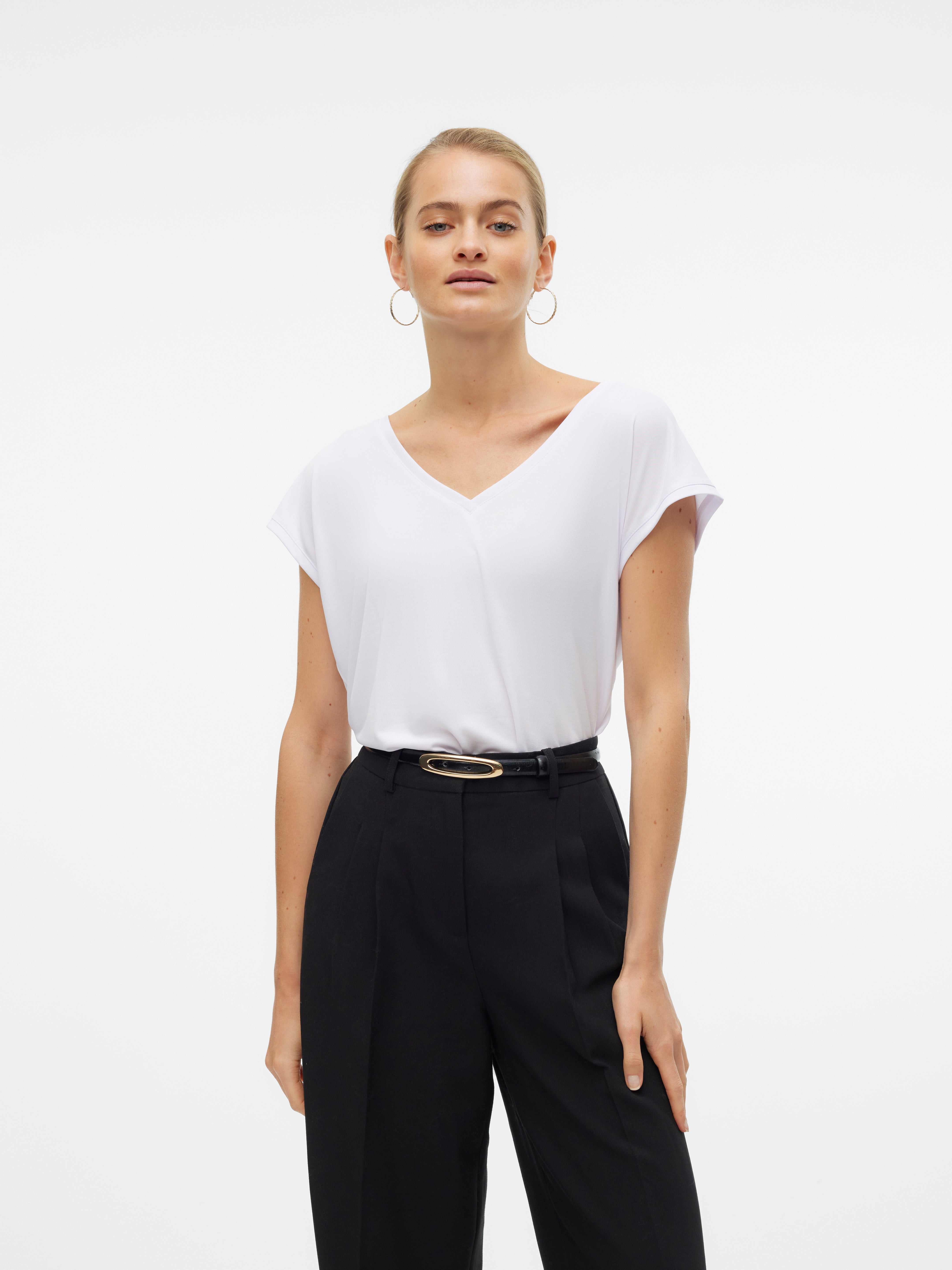 Vero moda v neck top 2025