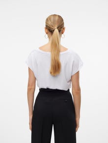 Vero Moda VMFILLI T-Shirt -Bright White - 10247666