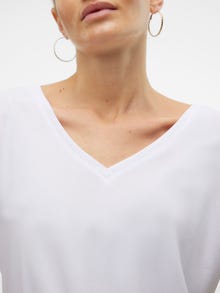 Vero Moda VMFILLI T-Shirt -Bright White - 10247666