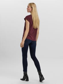 Vero Moda VMFILLI T-shirts -Port Royale - 10247666
