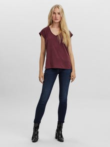 Vero Moda VMFILLI T-shirts -Port Royale - 10247666