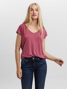 Vero Moda VMFILLI T-Shirt -Dry Rose - 10247666