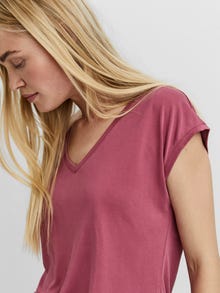 Vero Moda VMFILLI T-Shirt -Dry Rose - 10247666