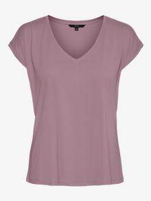 Vero Moda VMFILLI T-Shirt -Elderberry - 10247666