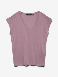 Vero Moda VMFILLI T-Shirt -Elderberry - 10247666