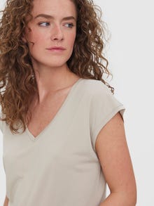 Vero Moda VMFILLI T-shirts -Silver Lining - 10247666
