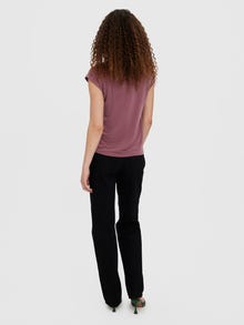 Vero Moda VMFILLI T-shirts -Rose Brown - 10247666
