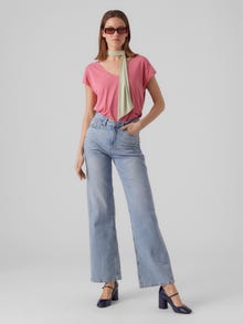Vero Moda VMFILLI T-Shirt -Fruit Dove - 10247666