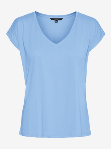 Vero Moda VMFILLI T-shirts -Little Boy Blue - 10247666