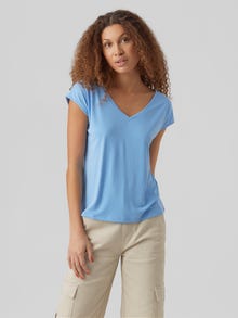Vero Moda VMFILLI T-shirts -Little Boy Blue - 10247666