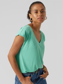 Vero Moda VMFILLI T-shirts -Jade Cream - 10247666