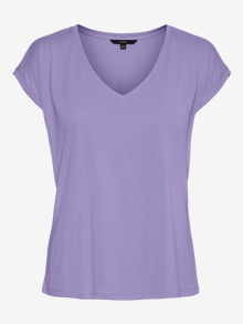 Vero Moda VMFILLI T-Shirt -Sand Verbena - 10247666
