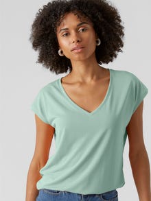 Vero Moda VMFILLI T-Shirt -Silt Green - 10247666