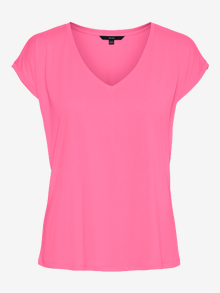 Vero Moda VMFILLI T-Shirt -Pink Cosmos - 10247666