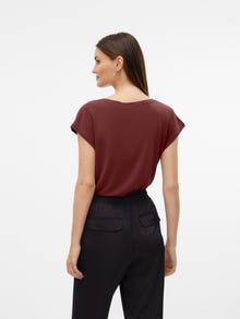 Vero Moda VMFILLI T-Shirt -Fired Brick - 10247666